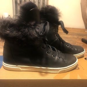 Ugg Croft Luxe High Top Sneakers